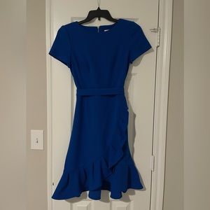 Royal blue dress